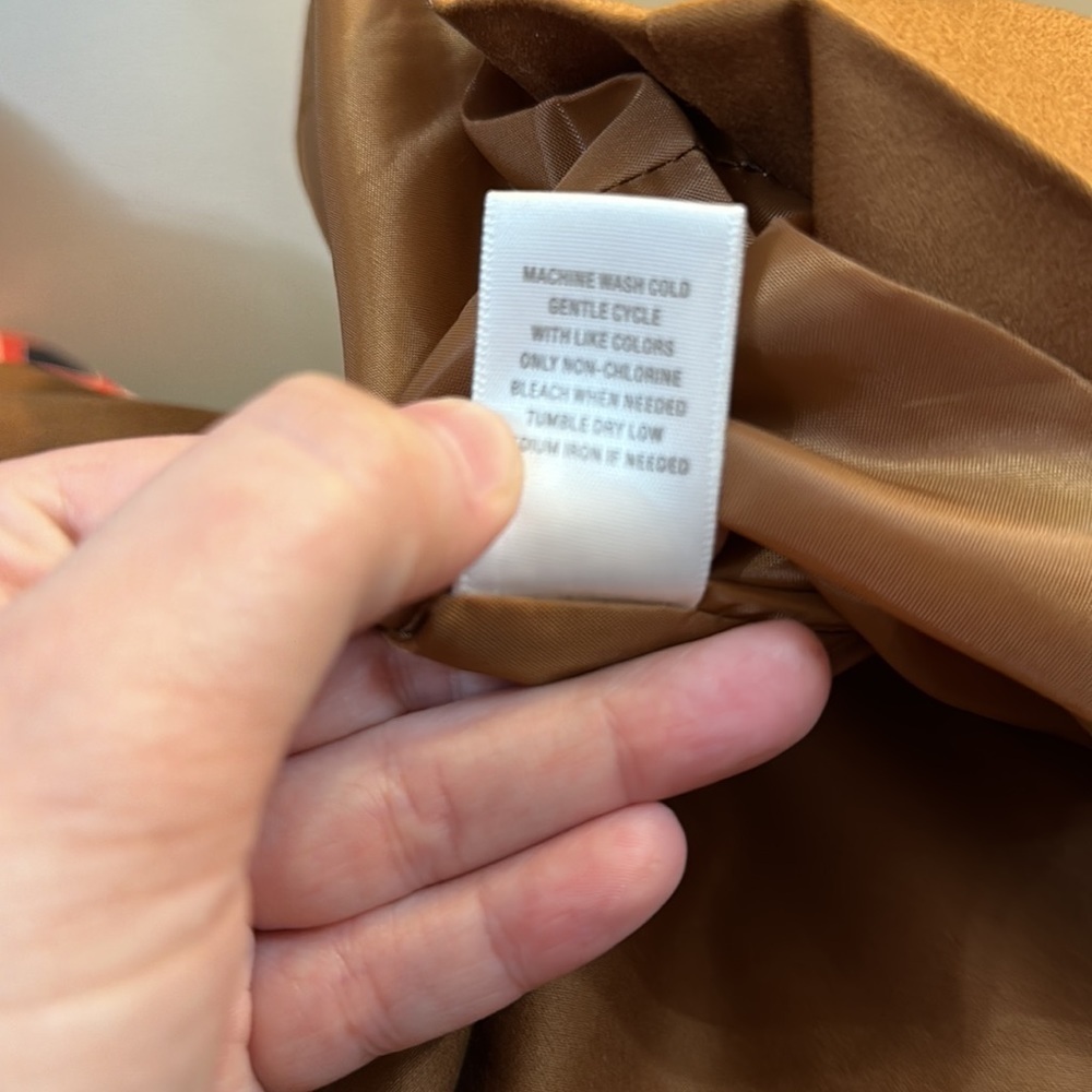 Dress barn Camel Color Utility Style Blazer Jacket size 2X - Picture 7 of 7